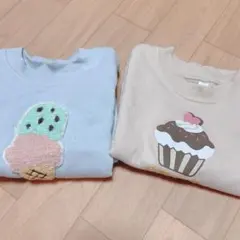 80cmトレーナー　2セット