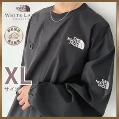 【新品】韓国限定　ノースフェイス　XLサイズ　アルバニークルーネック　黒