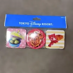 東京ディズニーリゾート 圧縮タオル ハンカチ　パークフード　3枚セット