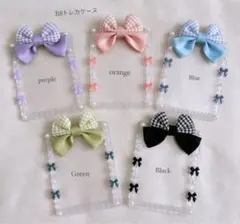 硬質ケース　デコ　トレカケース b8 ホイップデコケース　クリア　シンプル 14