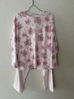 Wacoal パジャマ 花柄 ピンク Lサイズのサムネイル