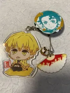 鬼滅の刃 アクリルキーホルダー 缶バッチ