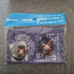 hololive BOSSコーヒー コラボバッジ&ポーチ