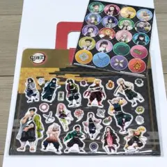 【早い者勝ち】新品　鬼滅の刃　シールバッグ　立体シール　セット