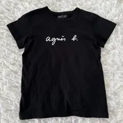 agnès b. ブラック Tシャツ T1