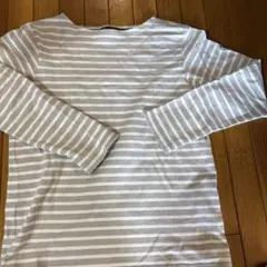 AIGLE ストライプ 長袖Tシャツ Sサイズ