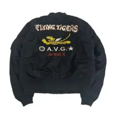 ALPHA INDUSTRIES ブラック MA-1 フライトジャケット