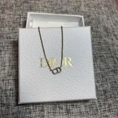 【美品】DIOR Clair D Lune ネックレス CDロゴ