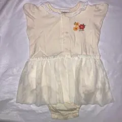 ユニコーン　ロンパース　チュール　半袖　70cm　女の子