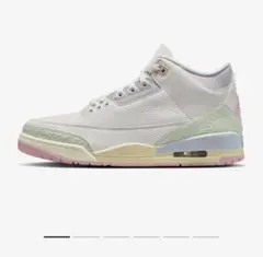 Nike Air Jordan 3 ホワイト/グリーン/ピンク