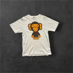 A BATHING APE KAWS コラボ Tシャツ ホワイトのサムネイル