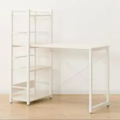 【美品】ニトリ システムデスク ザッキー110 ホワイト 組立式