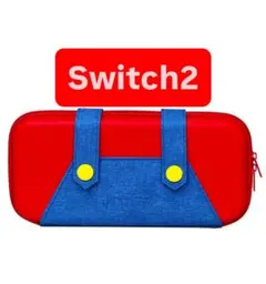 【限定商品】Nintendo Switch2 ケース マリオ風　衝撃吸収　保護