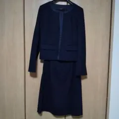 リフレクト ネイビー スーツセット ジャケットとスカート