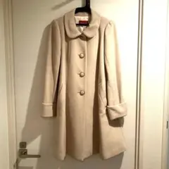 アプワイザーリッシェ Aライン　コート　キャメル　アンゴラ　ウール　雑誌掲載