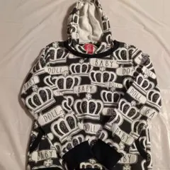 BABY DOLL 　クラウン柄 パーカー 130センチ