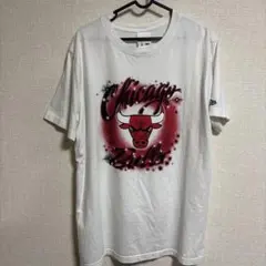 NBA Chicago Bulls NEWERAコラボTシャツ Lサイズ　値下げのサムネイル