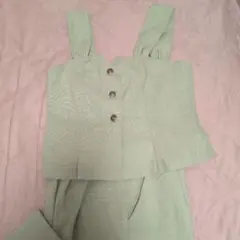 ナイスクラップビスチェとパンツ