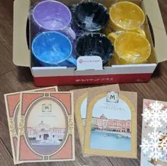 レア　ファンタジースプリングスホテル　コップ　ポストカード　ディズニー