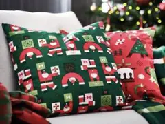 未開封 IKEA ヴィンテルフィント クッションカバー サンタクロース 限定品
