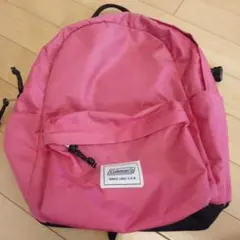 Coleman ピンク ナイロンリュック