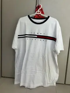 TOMMY HILFIGER ホワイト Tシャツ XXL