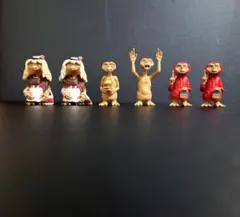E.T. 名場面コレクション et 4種類 6体セット ガチャのサムネイル