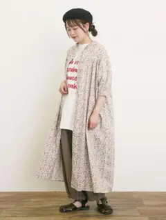 【値下げ】サマンサモスモス 接触冷感シャツワンピース SM2