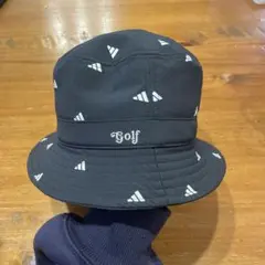 adidas ゴルフ バケットハット 黒