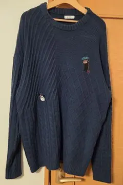 グラニフ　イカク　ウォッシャブルニット　XL