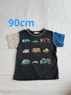 BEAMSmini 働く車Tシャツ90cmのサムネイル