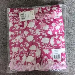 【新品未使用】花柄フリルハーフパンツ 122cm 7歳