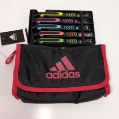 彫刻刀セット　アディダスレッド　adidas 安全ガード付　右利き用　義春刃物