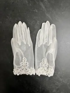 ウェディング ショートレースグローブ