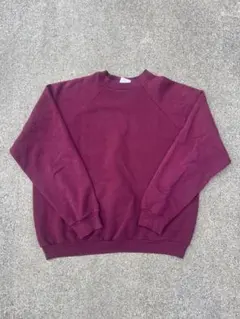 スウェット　TULTEX バーガンディ X-Large