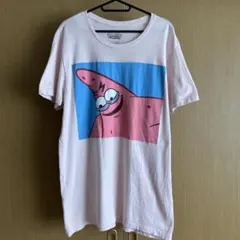 スポンジボブ パトリック プリント Tシャツ Ｌサイズ