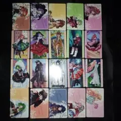 マクロス万国博覧会 クリアカードコレクション 箔押し ノーマル 全20種