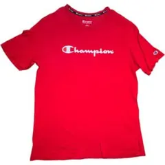 チャンピオン アメカジ ロゴTシャツ レッド メンズL