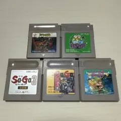 ゲームボーイ ソフト 5本セット
