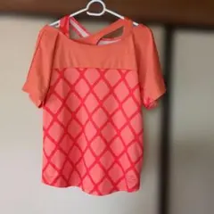 DANSKINフィットネスオレンジ 半袖Tシャツのサムネイル
