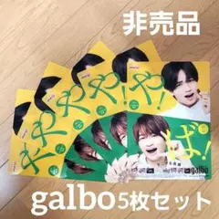 非売品　ガルボ  galbo 購入特典　下敷き　中島健人/菊池風磨