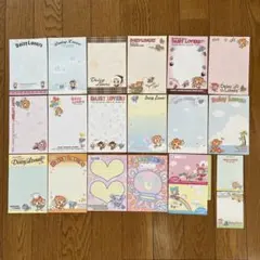 バラメモ　平成レトロ　ナルミヤ・インターナショナル　キャラクター　19枚セット