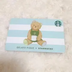 GELATO PIQUE + STARBUCKS カード