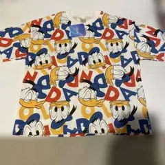 新品futafuta ドナルドダック 総柄Tシャツ 120cmのサムネイル