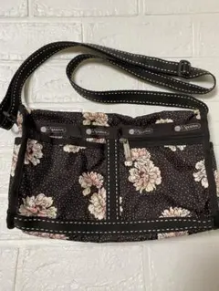 レスポートサック ショルダーバッグ　花柄