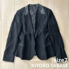 K.T KIYOKO TAKASE カシミヤブレンドウールジャケット サイズ7