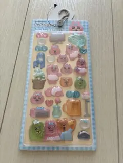 しまむら　おぱんちゅうさぎ　りったいシール