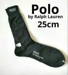 Polo by Ralph Lauren ダークグレーソックス　25cm　刺繍入のサムネイル