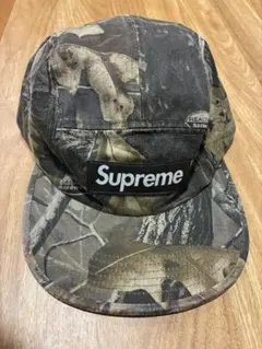Supreme Washed Chino Twill Camp Cap