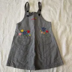 ミキハウス　ジャンバースカート　100